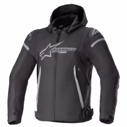 Alpinestars 3206423-111-2XL, Male, Black, Grey, XXL