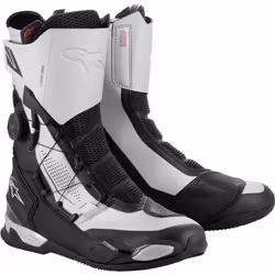 Alpinestars SP-X Boa Motorcycle Boots, black-silver, Size 43 for Men