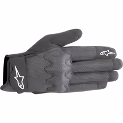 Alpinestars Stated Air perforated Motorcycle Gloves, black-grey, Size S for Men