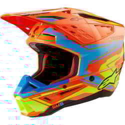 Alpinestars S-M5 Action 2 2024 Motocross Helmet, yellow-orange, Size XL for Men