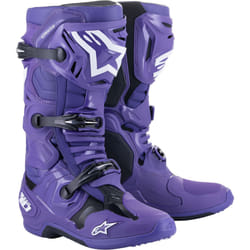 Alpinestars Tech 10 Motocross Boots, purple, Size 42 for Men