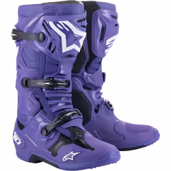 Alpinestars Tech 10 Motocross Boots, purple, Size 44 45 for Men