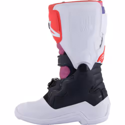Alpinestars Tech 7S Youth Boots White / Black / Rainbow - EU 35.5 - Additional view 4