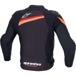 Alpinestars T-GP Plus R V4 Motorcycle Textile Jacket, black-red, Size XL for Men