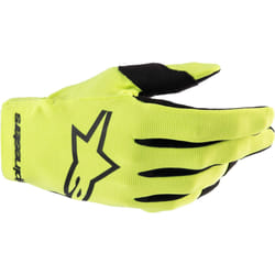 Alpinestars Radar Motocross Gloves, black-yellow, Size XL for Men