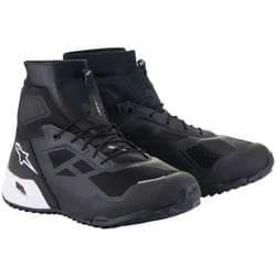 Alpinestars CR-1 Motorcycle Shoes, black-white, Size 45 for Men