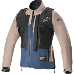 Alpinestars Techdura Motocross Jacket, blue-brown, Size XL for Men