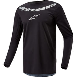 Alpinestars Fluid Graphite Motocross Jersey, black, Size 3XL for Men