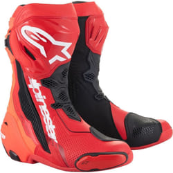 Alpinestars Supertech R Boots Bright Red / Fluo Red - EU 48