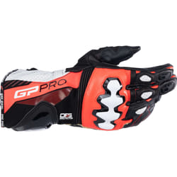 Alpinestars GP Pro R4 perforated Motorcycle Gloves, black-red, Size XL for Men