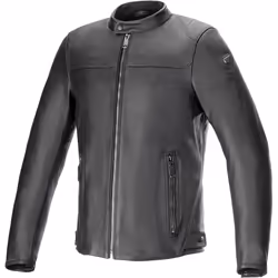 Alpinestars Blacktrack Motorcycle Leather Jacket, Size 3XL for Men