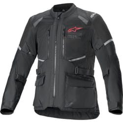 Alpinestars Andes Air Drystar waterproof Motorcycle Textile Jacket, black, Size XL for Men
