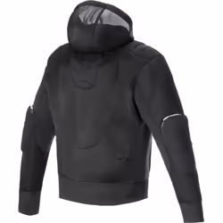 Alpinestars Moflow Air Tech Motorcycle Zip Hoodie, black, Size XL for Men