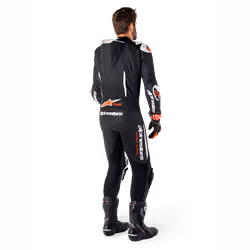 Alpinestars GP-R7 One Piece Leather Suit Black / White / Fluo Red - 52 - Additional view 5