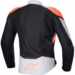 Alpinestars Stella T-Jaws V4 waterproof Ladies Motocycle Textile Jacket, black-grey-pink-orange, Size M for Women - Additional view 2