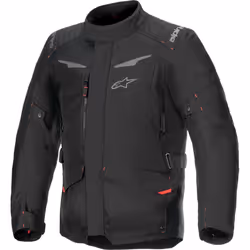 Alpinestars ST-1 waterproof Motorcycle Textile Jacket, black, Size S for Men