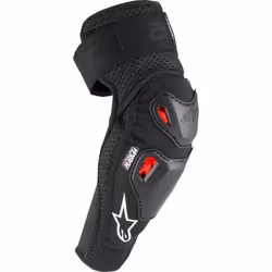 Alpinestars Bionic Pro Plasma Elbow Protectors Black / Red / White - S / M