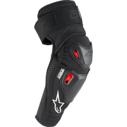 Alpinestars Bionic Pro Plasma Elbow Protectors Black / Red / White - S / M