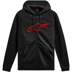 Alpinestars Ageless V3 Zip Hoodie, black-red, Size L for Men