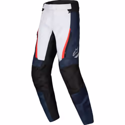 Alpinestars ST-1 waterproof Motorcycle Textile Pants, black-red-blue, Size L for Men