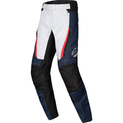 Alpinestars ST-1 waterproof Motorcycle Textile Pants, black-red-blue, Size L for Men
