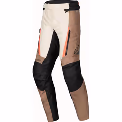 Alpinestars ST-1 waterproof Motorcycle Textile Pants, black-brown, Size L for Men