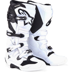 Alpinestars Tech 7 Motocross Boots, black-white, Size 48 for Men