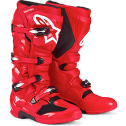 Alpinestars Tech 7 Motocross Boots, red, Size 40 41 for Men