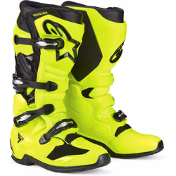 Alpinestars Tech 7 Motocross Boots, black-yellow, Size 44 45 for Men