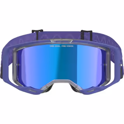 Alpinestars Vision 8 Corp Mirror Stripes Motocross Goggles, purple for Men - Additional view 3