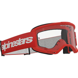 Alpinestars Vision 3 Wordmark Motocross Goggles, red for Men