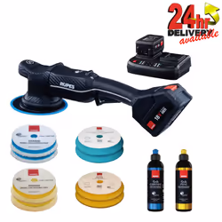 Rupes HLR21 BigFoot Cordless Polisher With iBrid 18V 5,0Ah Li-Ion battery BAS