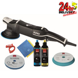 RUPES LHR15V BigFoot Random Orbital Electric Polisher Detailing Mop - BAS KIT