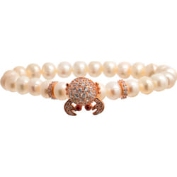 Lancaster JLA-BR-CRAB-2-WH Ladies Bracelet