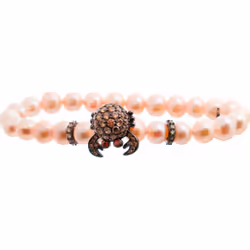 Lancaster JLA-BR-CRAB-4-PE Ladies Bracelet