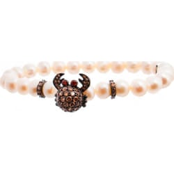 Lancaster JLA-BR-CRAB-4-WH Ladies Bracelet
