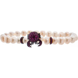 Lancaster JLA-BR-CRAB-5-WH Ladies Bracelet