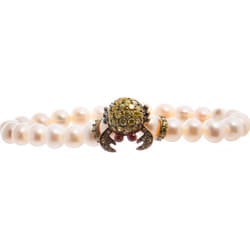 Lancaster JLA-BR-CRAB-6-WH Ladies Bracelet
