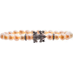 Lancaster JLA-BR-FROG-1-WH Ladies Bracelet