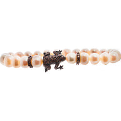 Lancaster JLA-BR-FROG-4-WH Ladies Bracelet