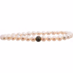 Lancaster JLA-BR-SB-3-WH Ladies Bracelet