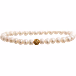 Lancaster JLA-BR-SB-6-WH Ladies Bracelet