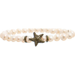 Lancaster JLA-BR-STAR-3-WH Ladies Bracelet