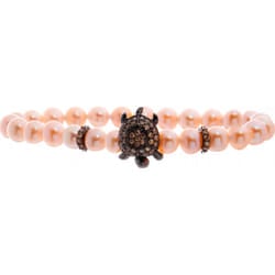 Lancaster JLA-BR-TURTLE-4-PE Ladies Bracelet