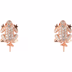 Lancaster JLA-EAR-FROG-2 Ladies Earrings