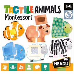 Headu IT20188 puzzle Contour puzzle 6 pc(s) Animals - Additional view 4