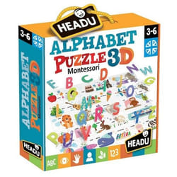 Headu Montessori Alphabet Puzzle 3D