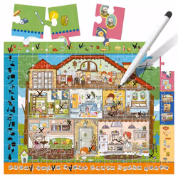 Headu Brain Trainer Jigsaw puzzle 108 pc(s) Buildings