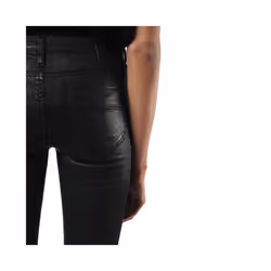 DIESEL SKINZEE 0662E Womens Denim Jeans Super Slim Skinny Zip Fly Shiny Black - W29 L32