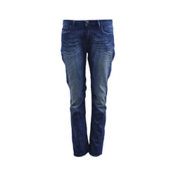 DIESEL RIZZO NE 0601L Womens Jeans Regular Fit Sweat Jogg Denim Blue Trousers - W23 L27